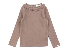 Lil Atelier antler ruffle top